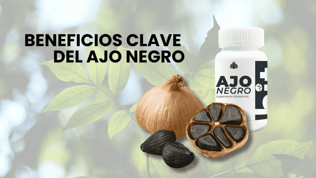 Propiedades antioxidantes y beneficios clave del ajo negro