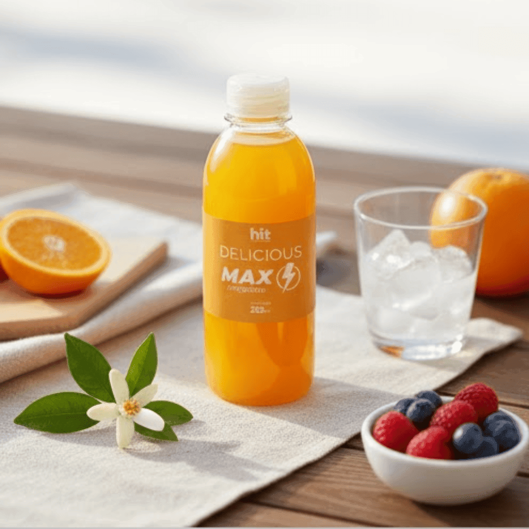 Delicious Max HIT | Bebida Líquida Saborizada | 30 ml por Unidad | Paquete con 30 Piezas | Uso Diario | Presentación Práctica