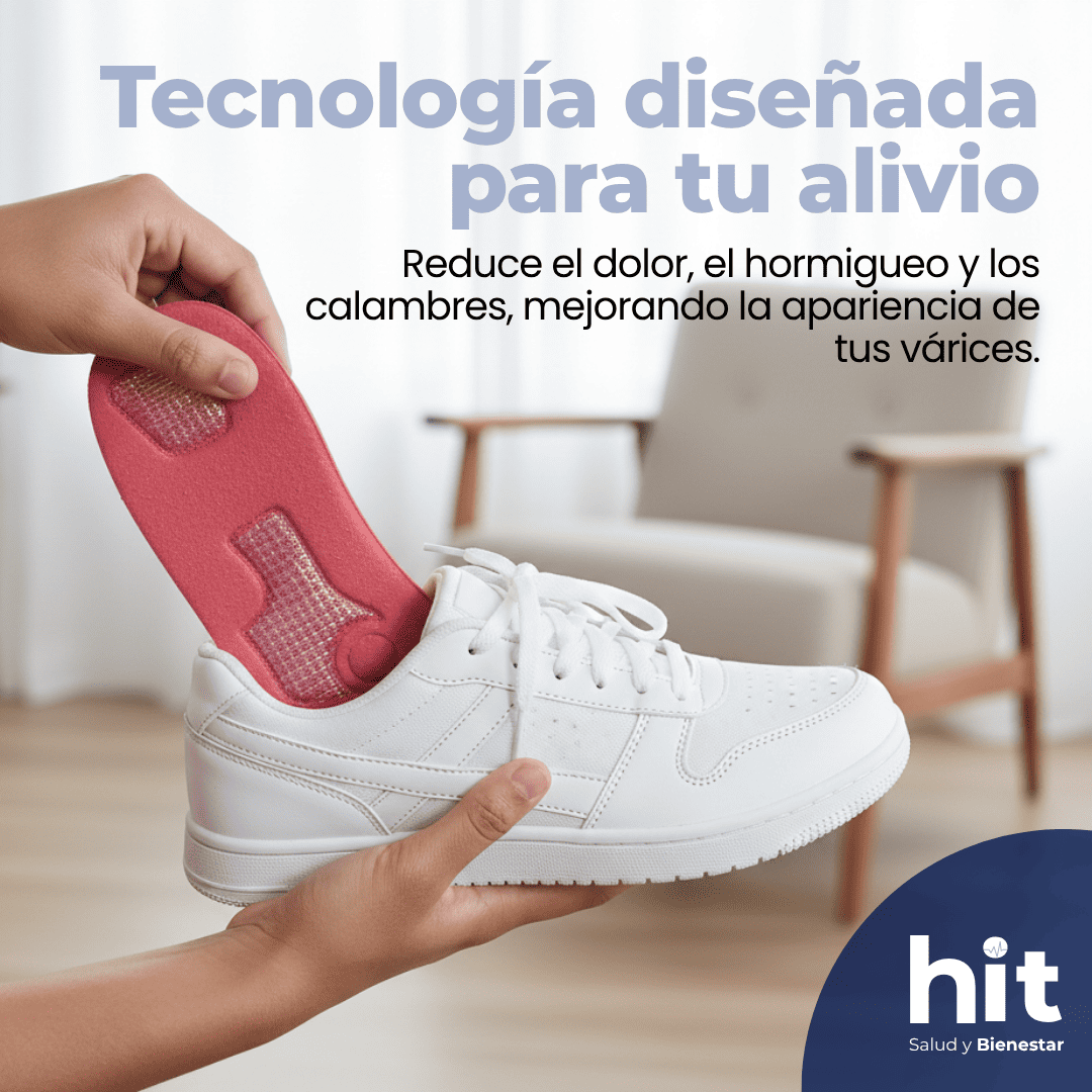 Plantillas para Pies VARICO CERAMIX® HIT 38 g | Plantillas de Confort con Disco Cerámico y Superficie Texturizada | Uso Diario | Unisex  3 piezas