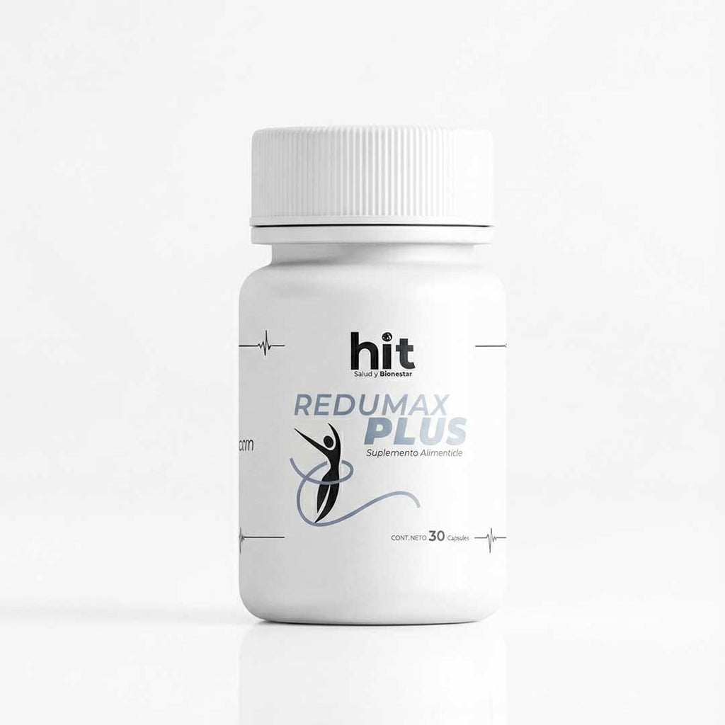 HIT Redumax Plus – Complemento para Control de Peso y Metabolismo | 30 Cápsulas por Caja | Pack de 5 Piezas | Apoyo en Reducción de Medidas y Bienestar