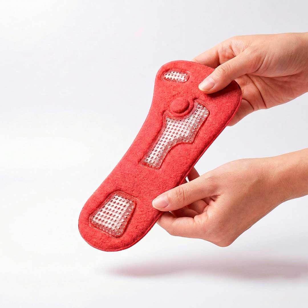 Plantillas para Pies VARICO CERAMIX® HIT 38 g | Plantillas de Confort con Disco Cerámico y Superficie Texturizada | Uso Diario | Unisex  3 piezas