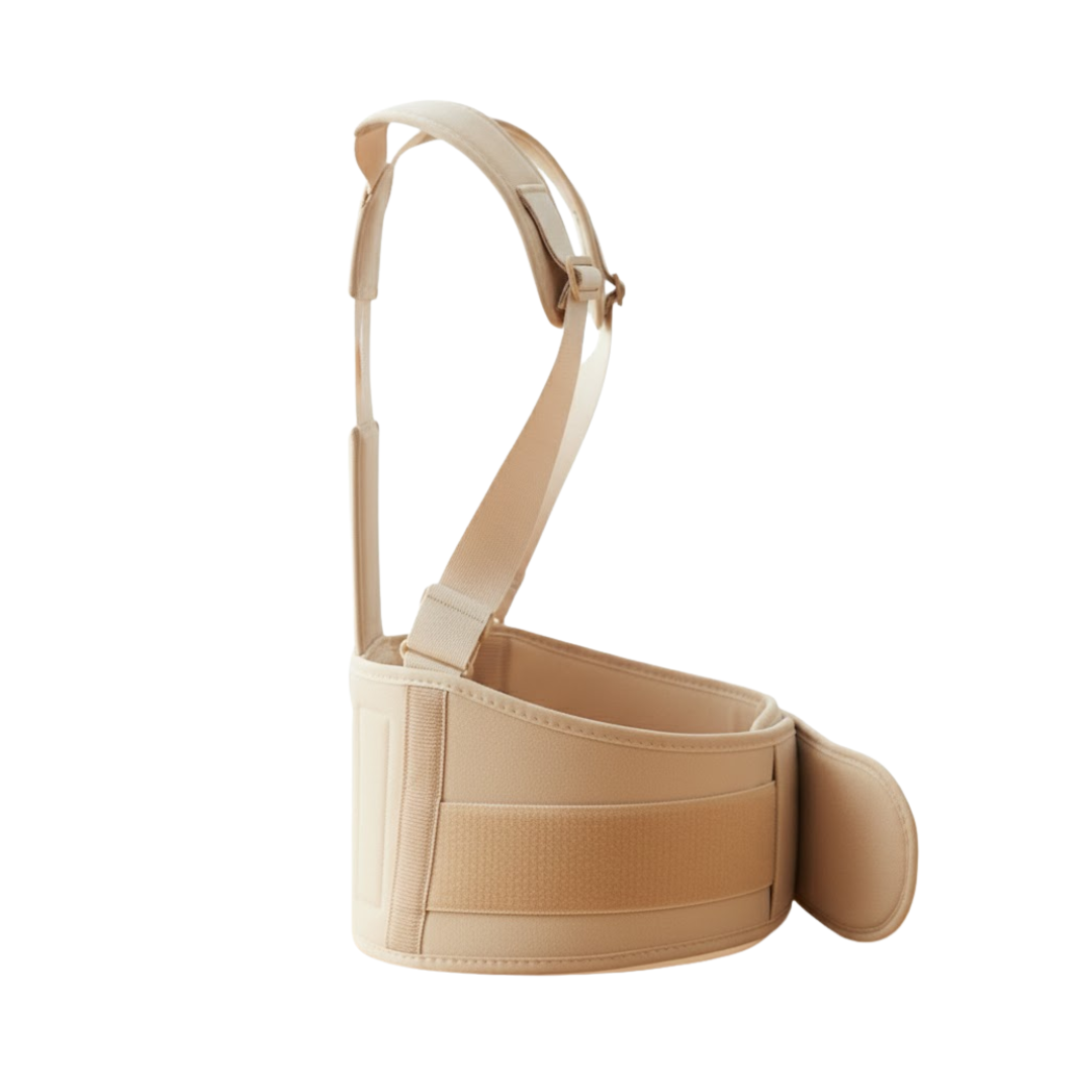 Soporte de Espalda POSTURE PLUS® con Discos Cerámicos de Turmalina | Corrector de Postura Ergonómico | Faja Postural Ajustable y Transpirable | Uso Diario 2 pz