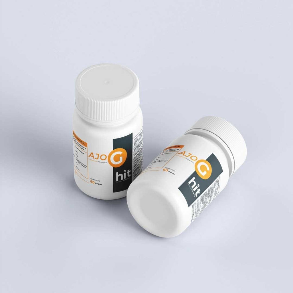 HIT® Ajo G en Cápsulas 60 grageas | Complemento Alimenticio a Base de Ajo | Fórmula de Origen Natural con Perejil | Uso Adulto
