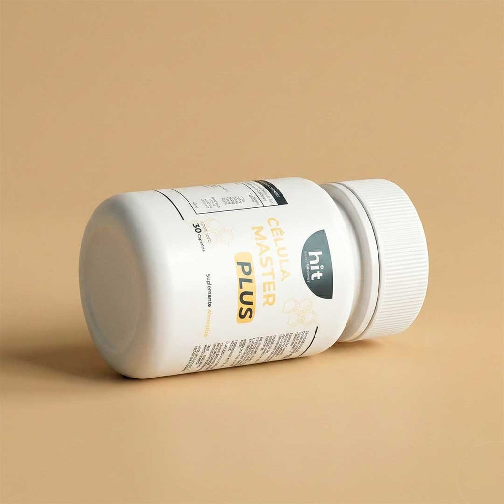 HIT® Célula Master Plus® en Cápsulas 30 pzs | Complemento Alimenticio con Olivo, Equinácea, Ginkgo Biloba y Ginseng | Fórmula Herbal | Uso Adulto