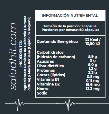 HIT Poten Max Maca – Complemento Alimenticio con Maca | Apoyo a Energía, Vitalidad y Rendimiento | 60 Cápsulas por Caja | Pack de 5 Piezas