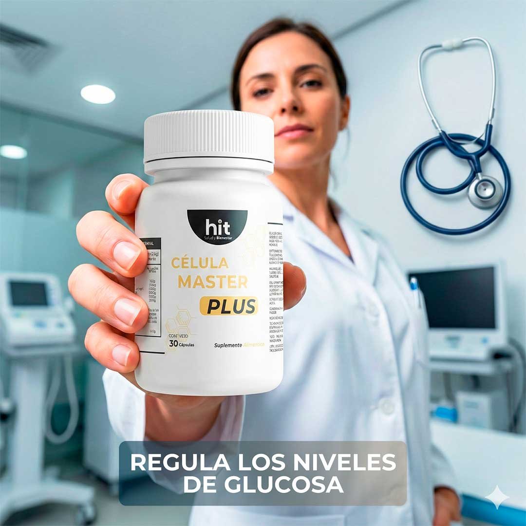 HIT Célula Master Plus – Complemento Alimenticio Antioxidante | Apoyo Celular y Bienestar Integral | 30 Cápsulas por Caja | Pack de 5 Piezas