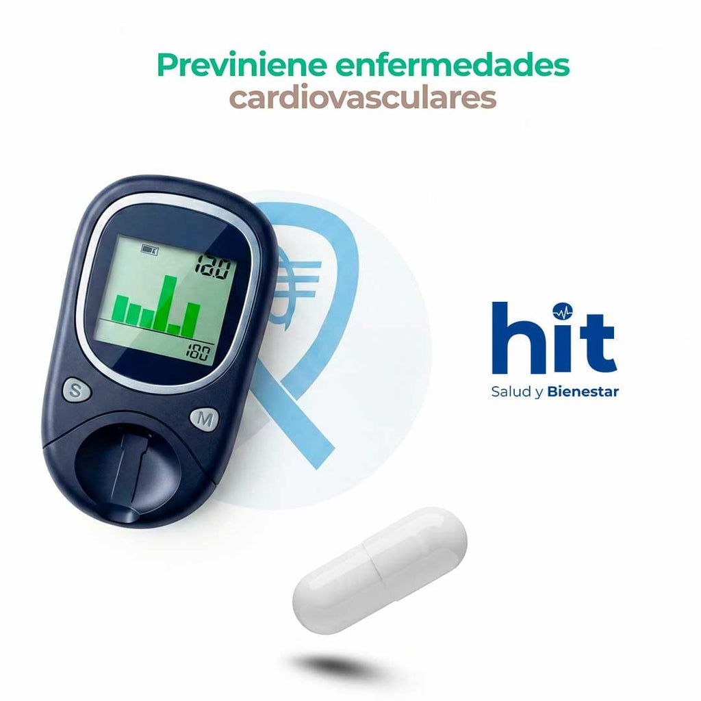 HIT® Célula Master Plus® en Cápsulas 30 pzs | Complemento Alimenticio con Olivo, Equinácea, Ginkgo Biloba y Ginseng | Fórmula Herbal | Uso Adulto