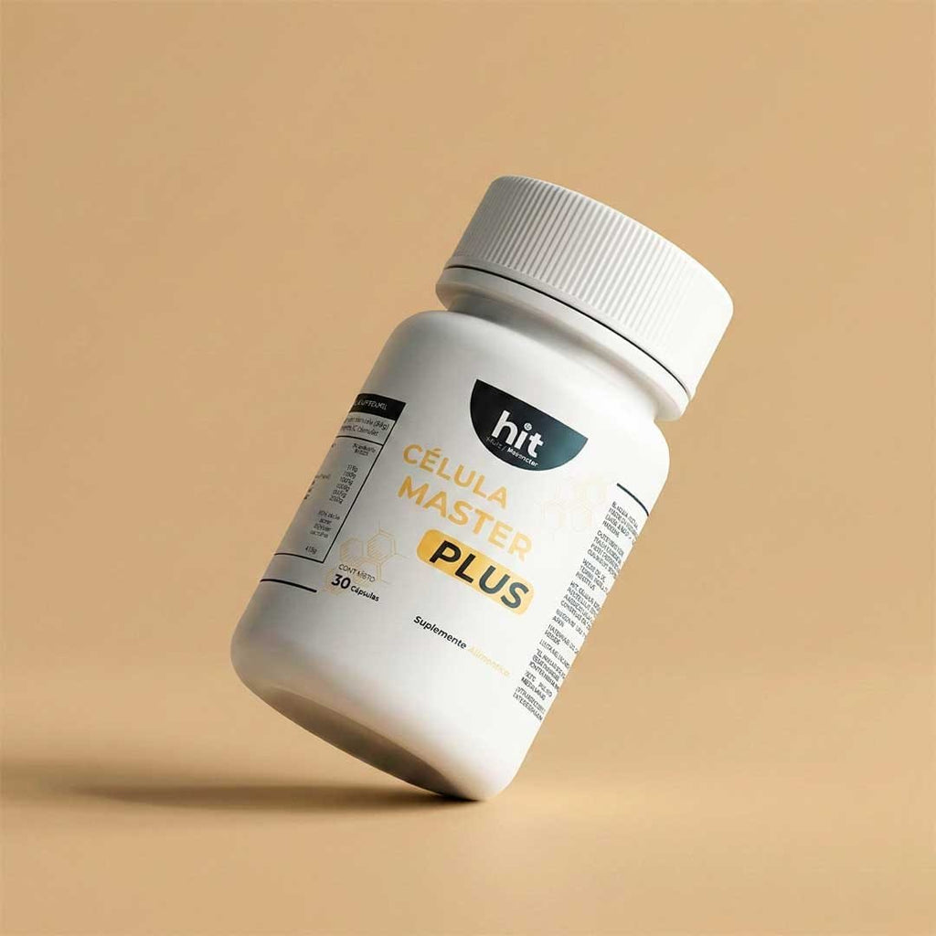 HIT® Célula Master Plus® en Cápsulas 30 pzs | Complemento Alimenticio con Olivo, Equinácea, Ginkgo Biloba y Ginseng | Fórmula Herbal | Uso Adulto